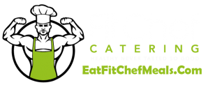 Fit Chef Catering Logo color White
