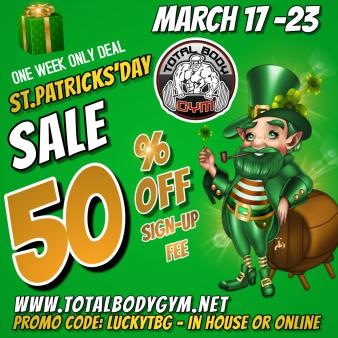 St Patrick Sale